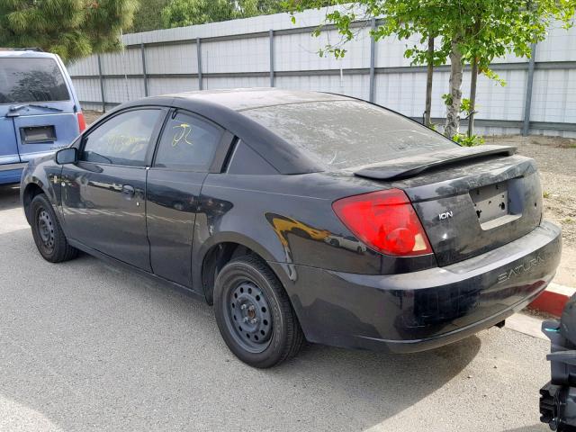 1G8AM12F03Z188108 - 2003 SATURN ION LEVEL BLACK photo 3