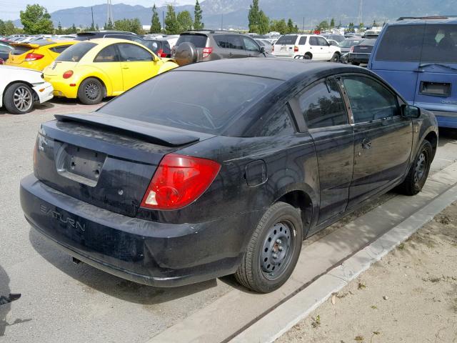1G8AM12F03Z188108 - 2003 SATURN ION LEVEL BLACK photo 4