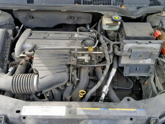 1G8AM12F03Z188108 - 2003 SATURN ION LEVEL BLACK photo 7