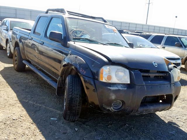 1N6ED29XX4C450116 - 2004 NISSAN FRONTIER C BLACK photo 1