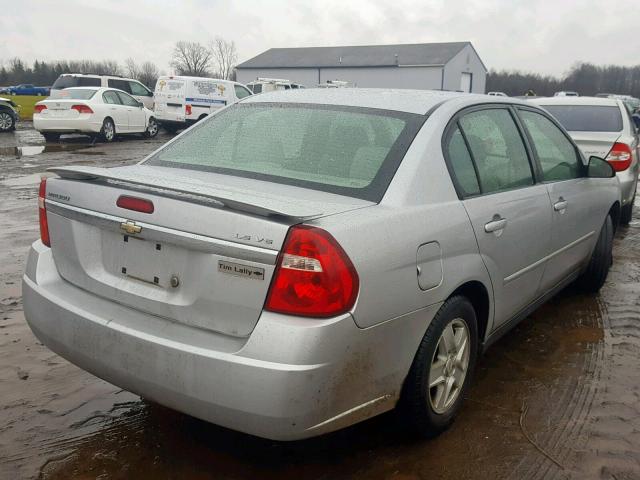 1G1ZT52855F243511 - 2005 CHEVROLET MALIBU LS SILVER photo 4