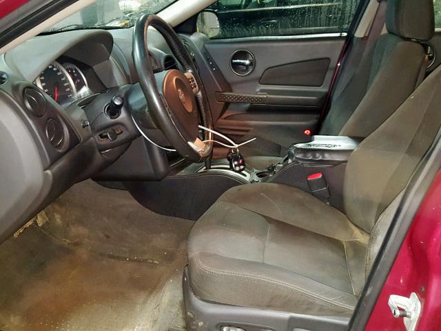 2G2WS542841293187 - 2004 PONTIAC GRAND PRIX BURGUNDY photo 5