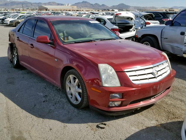 1G6DW677150121040 - 2005 CADILLAC STS MAROON photo 1