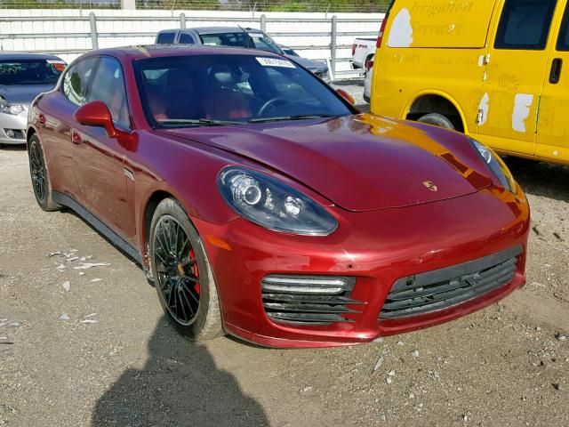 WP0AF2A75GL080799 - 2016 PORSCHE PANAMERA G RED photo 1