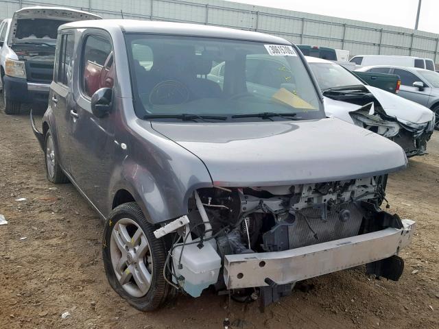 JN8AZ2KR9ET352134 - 2014 NISSAN CUBE S GRAY photo 1