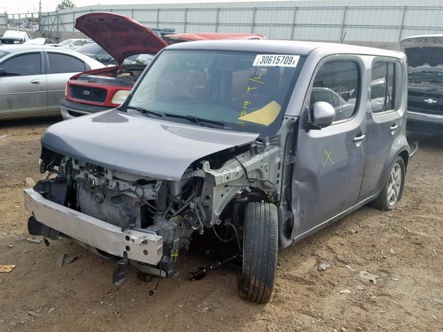 JN8AZ2KR9ET352134 - 2014 NISSAN CUBE S GRAY photo 2