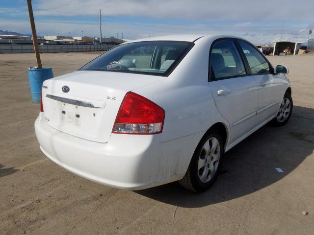 KNAFE121585525770 - 2008 KIA SPECTRA EX  photo 4