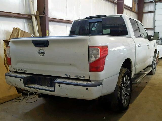 1N6AA1E51HN514043 - 2017 NISSAN TITAN SV WHITE photo 4