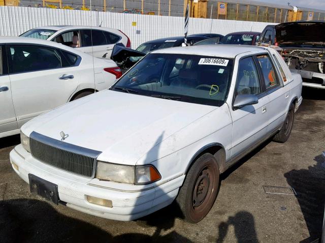 3C3AA563XRT235011 - 1994 CHRYSLER LEBARON LA WHITE photo 2