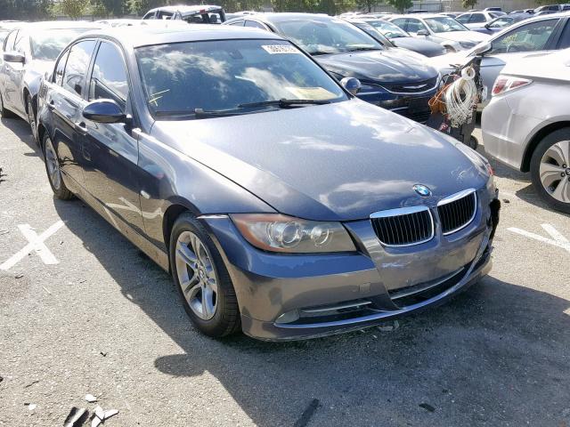 WBAVC53588FZ82500 - 2008 BMW 328 I SULE CHARCOAL photo 1