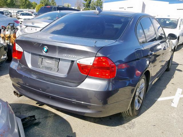 WBAVC53588FZ82500 - 2008 BMW 328 I SULE CHARCOAL photo 4