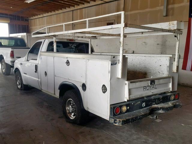 1FDSF34F31EB43922 - 2001 FORD F350 SRW S WHITE photo 3