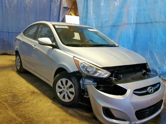 KMHCT4AE5HU174491 - 2017 HYUNDAI ACCENT SE SILVER photo 1