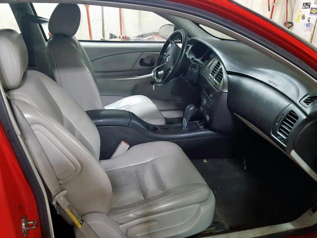 2G1WL16C069424214 - 2006 CHEVROLET MONTE CARL 红色 照片 5