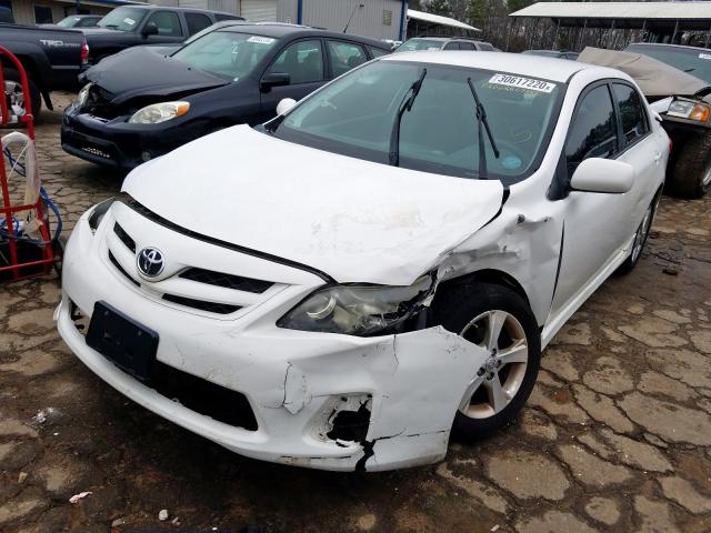 2T1BU4EE8BC606969 - 2011 TOYOTA COROLLA BASE  photo 2