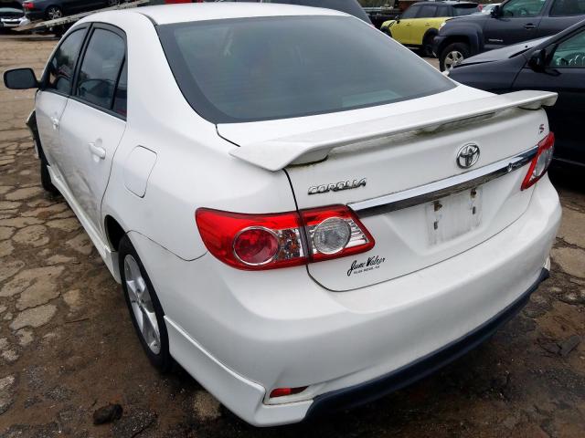 2T1BU4EE8BC606969 - 2011 TOYOTA COROLLA BASE  photo 3