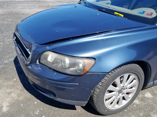 YV1MW382X52082249 - 2005 VOLVO V50 2.4I BLUE photo 9