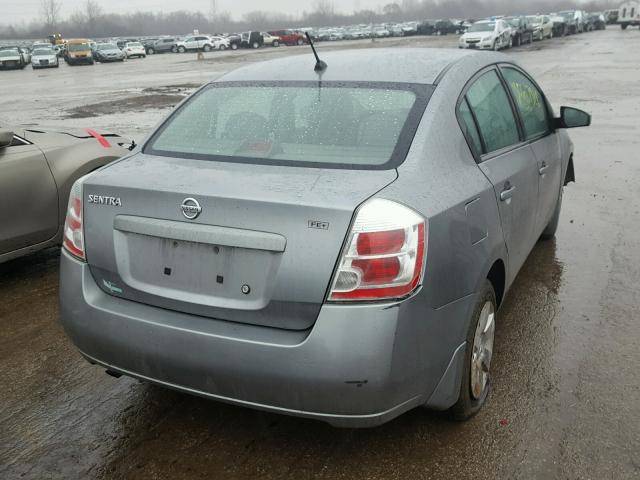 3N1AB61E99L664036 - 2009 NISSAN SENTRA 2.0 GRAY photo 4