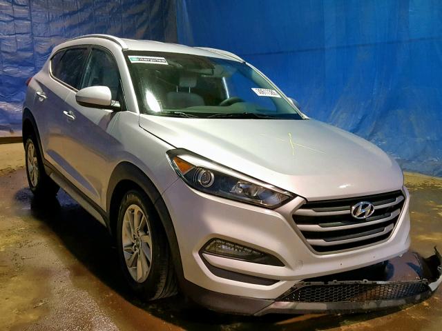 KM8J33A43JU676687 - 2018 HYUNDAI TUCSON SEL SILVER photo 1