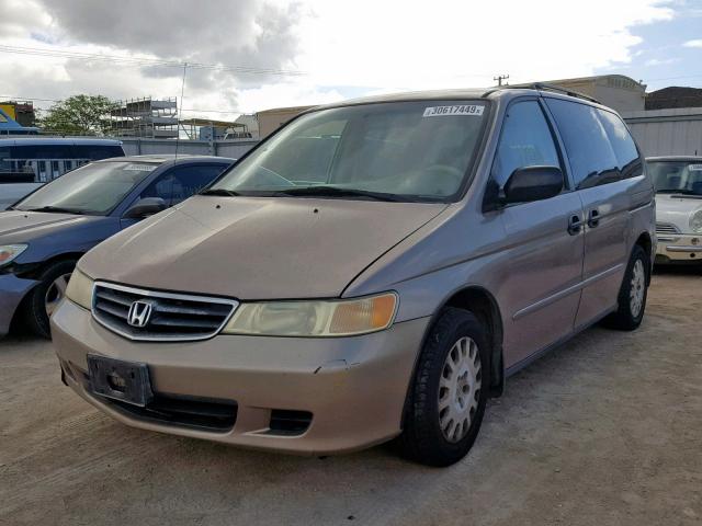 5FNRL18574B046260 - 2004 HONDA ODYSSEY LX GOLD photo 2