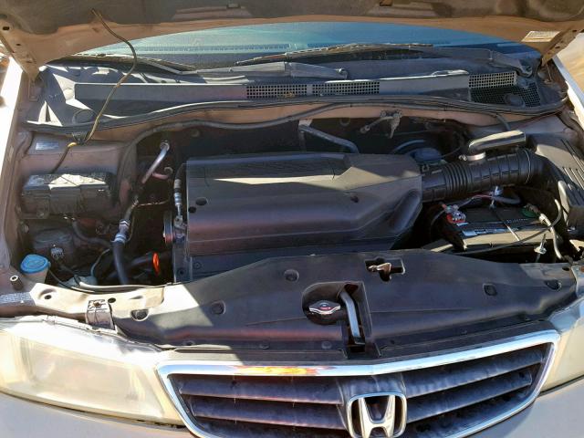 5FNRL18574B046260 - 2004 HONDA ODYSSEY LX GOLD photo 7