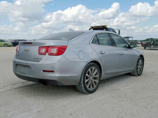 1G11E5SA5GF136293 - 2016 CHEVROLET MALIBU LIM 银色 照片 4