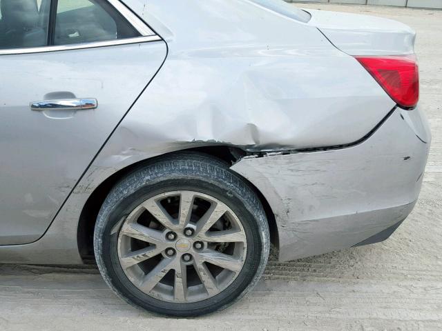 1G11E5SA5GF136293 - 2016 CHEVROLET MALIBU LIM 银色 照片 9