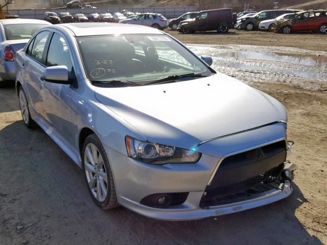 JA32U8FW1CU028022 - 2012 MITSUBISHI LANCER GT SILVER photo 1