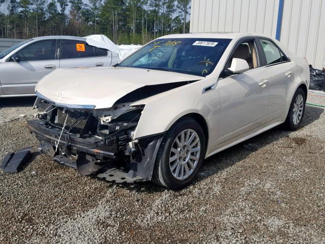 1G6DE5E56C0122776 - 2012 CADILLAC CTS LUXURY WHITE photo 2