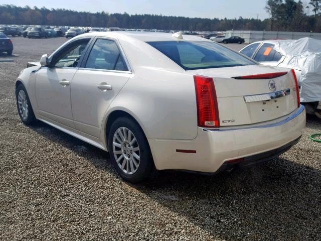 1G6DE5E56C0122776 - 2012 CADILLAC CTS LUXURY WHITE photo 3