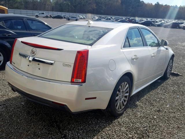 1G6DE5E56C0122776 - 2012 CADILLAC CTS LUXURY WHITE photo 4