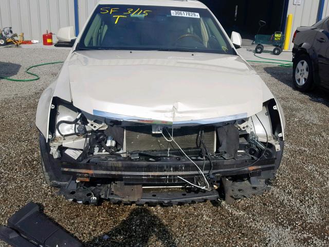 1G6DE5E56C0122776 - 2012 CADILLAC CTS LUXURY WHITE photo 9