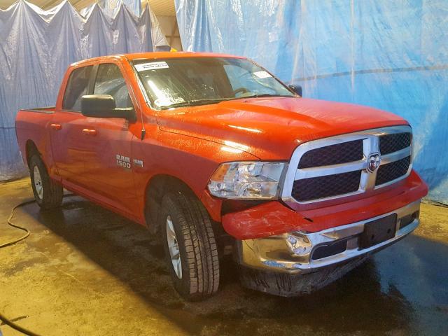 1C6RR7TT0KS516840 - 2019 RAM 1500 CLASS RED photo 1