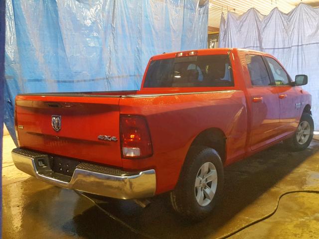 1C6RR7TT0KS516840 - 2019 RAM 1500 CLASS RED photo 4