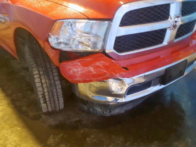 1C6RR7TT0KS516840 - 2019 RAM 1500 CLASS RED photo 9