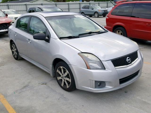 3N1AB6APXBL703465 - 2011 NISSAN SENTRA 2.0 SILVER photo 1