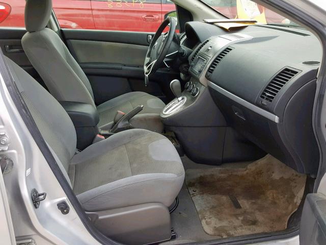 3N1AB6APXBL703465 - 2011 NISSAN SENTRA 2.0 SILVER photo 5