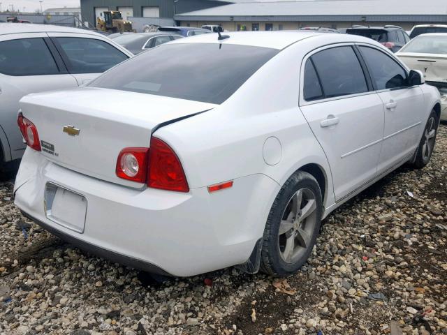 1G1ZC5E1XBF334168 - 2011 CHEVROLET MALIBU 1LT 白色 照片 4
