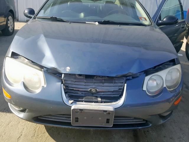 2C3AE66G31H551778 - 2001 CHRYSLER 300M BLUE photo 7