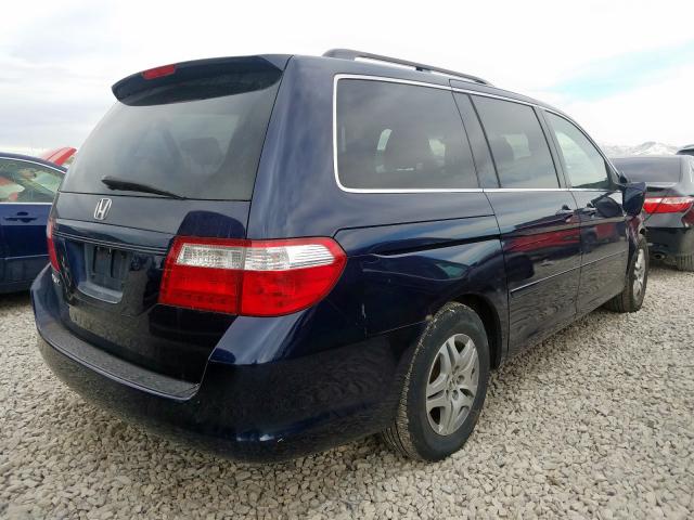 5FNRL38616B005016 - 2006 HONDA ODYSSEY EXL  photo 4