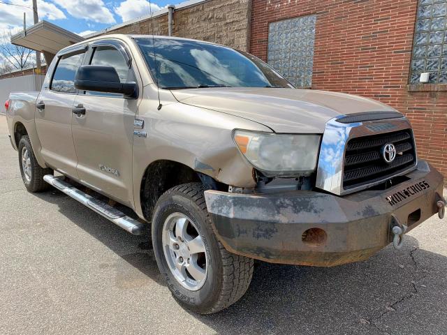 5TBET54117S455999 - 2007 TOYOTA TUNDRA CRE TAN photo 1