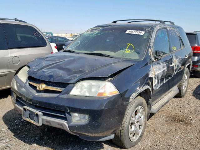 2HNYD18822H539915 - 2002 ACURA MDX TOURIN BLACK photo 9