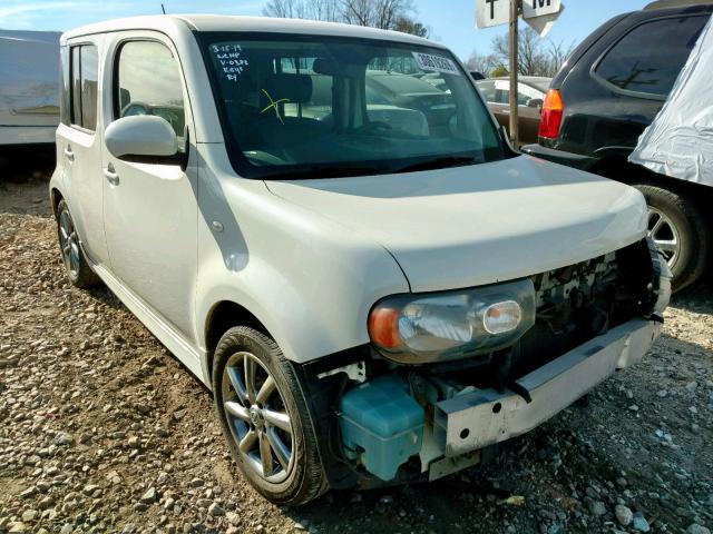 JN8AZ28R29T100383 - 2009 NISSAN CUBE BASE WHITE photo 1