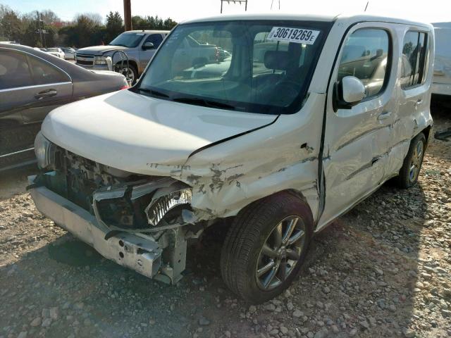 JN8AZ28R29T100383 - 2009 NISSAN CUBE BASE WHITE photo 9