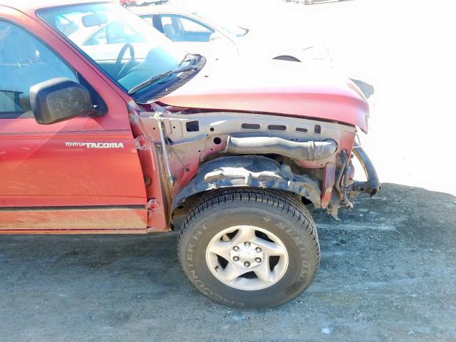 5TEGN92N03Z271643 - 2003 TOYOTA TACOMA DOUBLE CAB PRERUNNER  photo 9