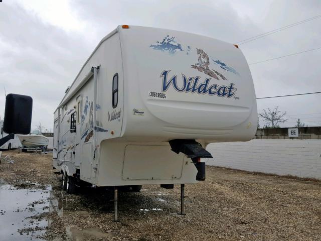 4X4FWCH248V018543 - 2008 TRAIL KING WILDCAT WHITE photo 1