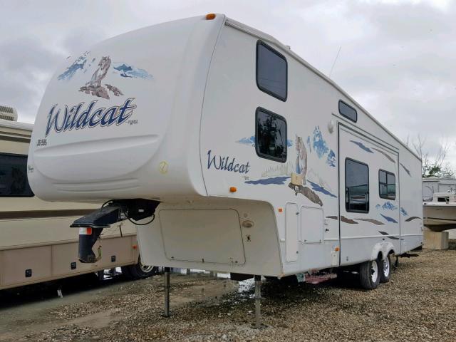 4X4FWCH248V018543 - 2008 TRAIL KING WILDCAT WHITE photo 2