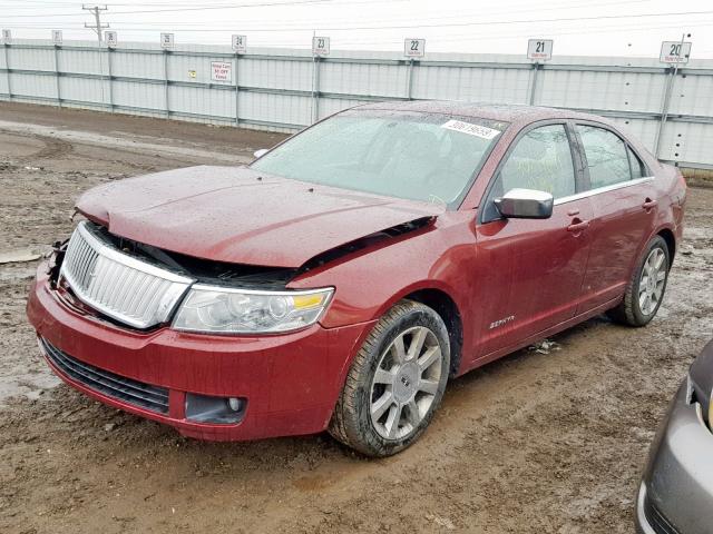 3LNHM26186R654333 - 2006 LINCOLN ZEPHYR RED photo 2