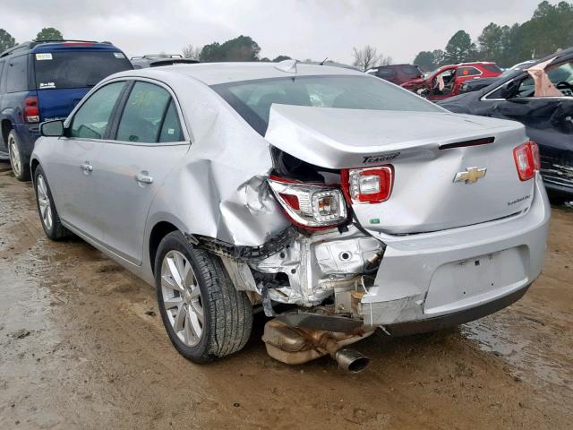 1G11E5SA8GF136594 - 2016 CHEVROLET MALIBU LIM 银色 照片 3