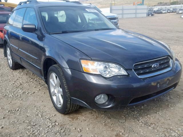 4S4BP62C077340387 - 2007 SUBARU OUTBACK OU BLUE photo 1